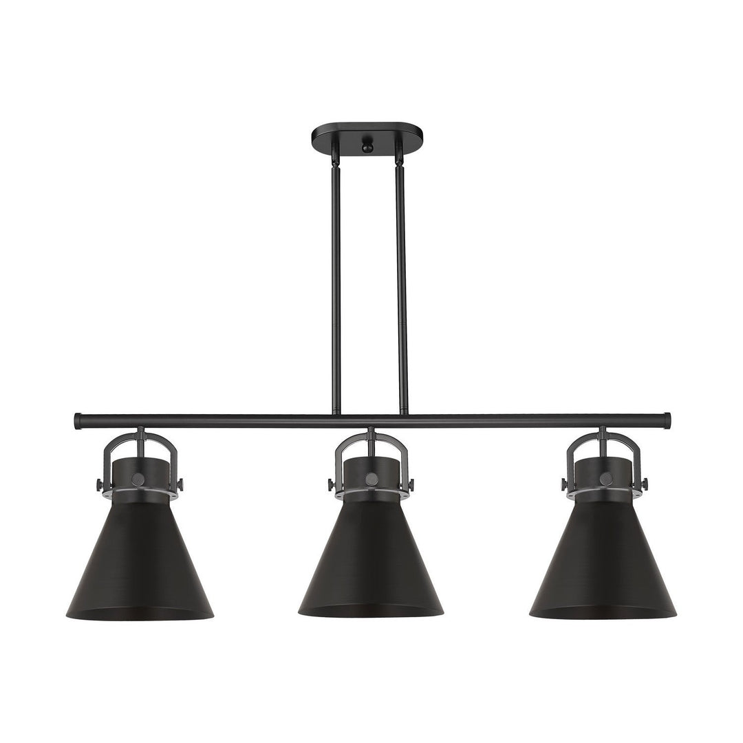 Innovations Downtown Urban 410-3I-BK-M411-10BK Pendant Light - Matte Black