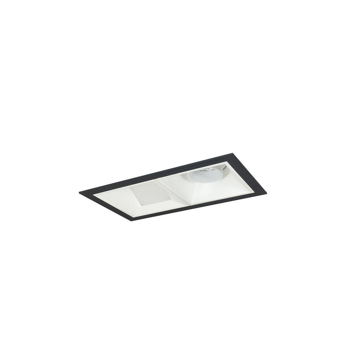 Nora Lighting NMIOT-12-B-AW-50X-10-MPW Modern  Recessed Light Matte Powder White