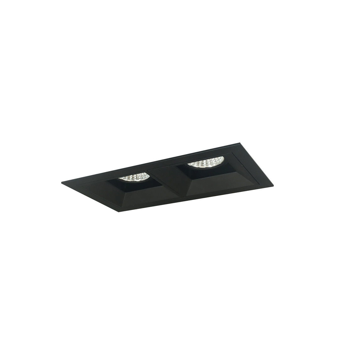 Nora Lighting NMIOT-12-B-FF-50X-10-B Modern  Recessed Light Black