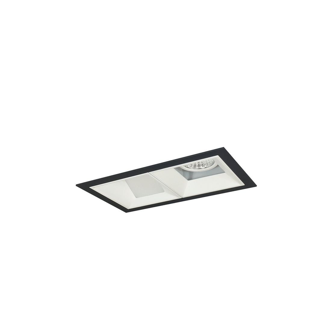 Nora Lighting NMIOT-12-B-FW-30X-10-MPW Modern  Recessed Light Matte Powder White
