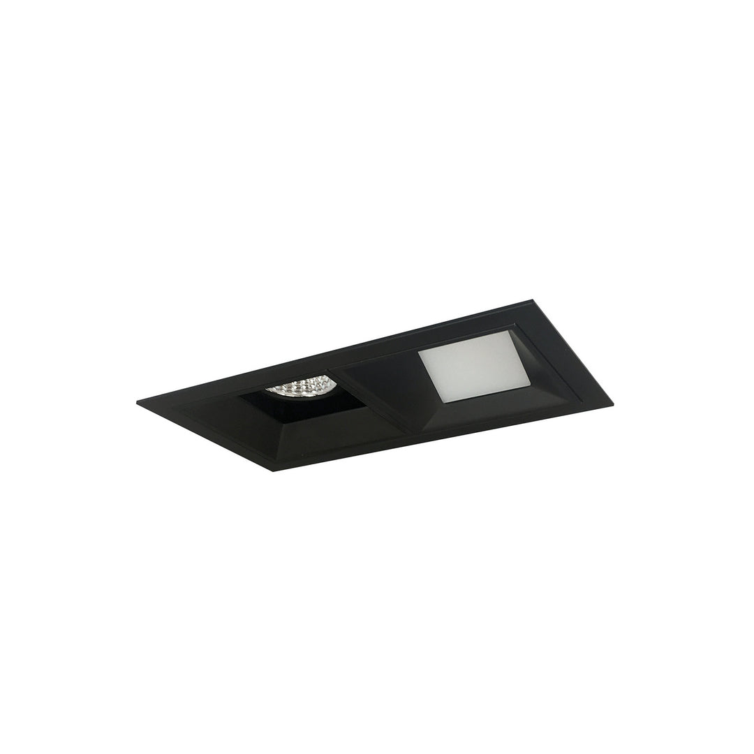 Nora Lighting NMIOT-12-B-FW-35X-10-B Modern  Recessed Light Black