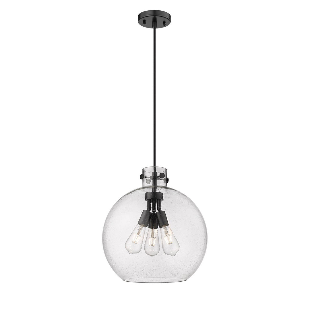Innovations Downtown Urban 410-3PL-BK-G410-16SDY Pendant Light - Matte Black