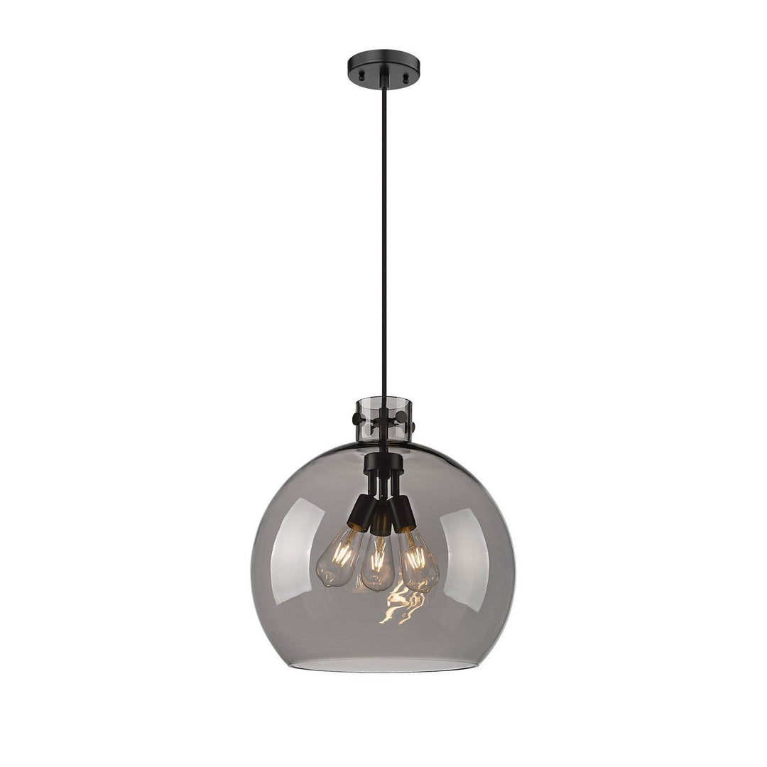 Innovations Downtown Urban 410-3PL-BK-G410-18SM Pendant Light - Matte Black