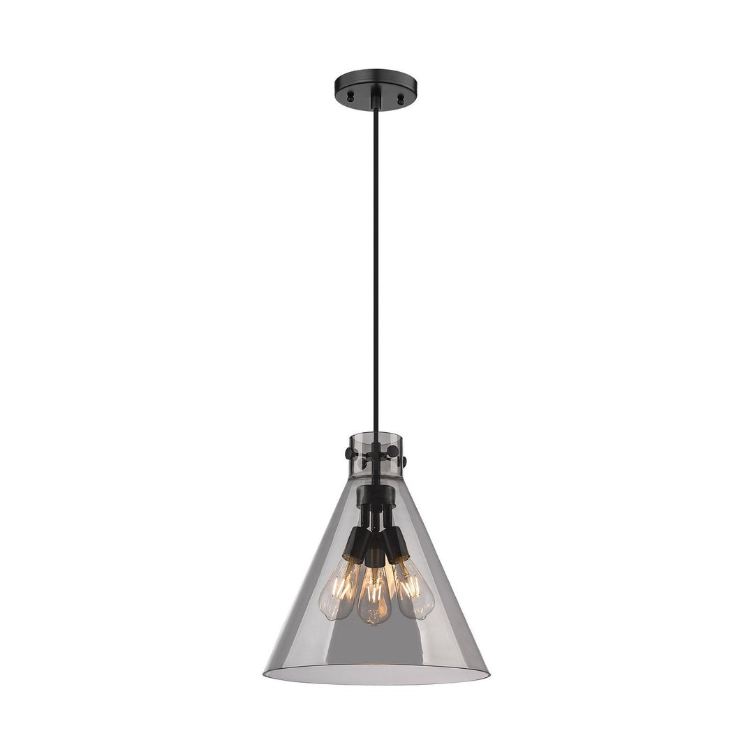 Innovations Downtown Urban 410-3PL-BK-G411-16SM Pendant Light - Matte Black