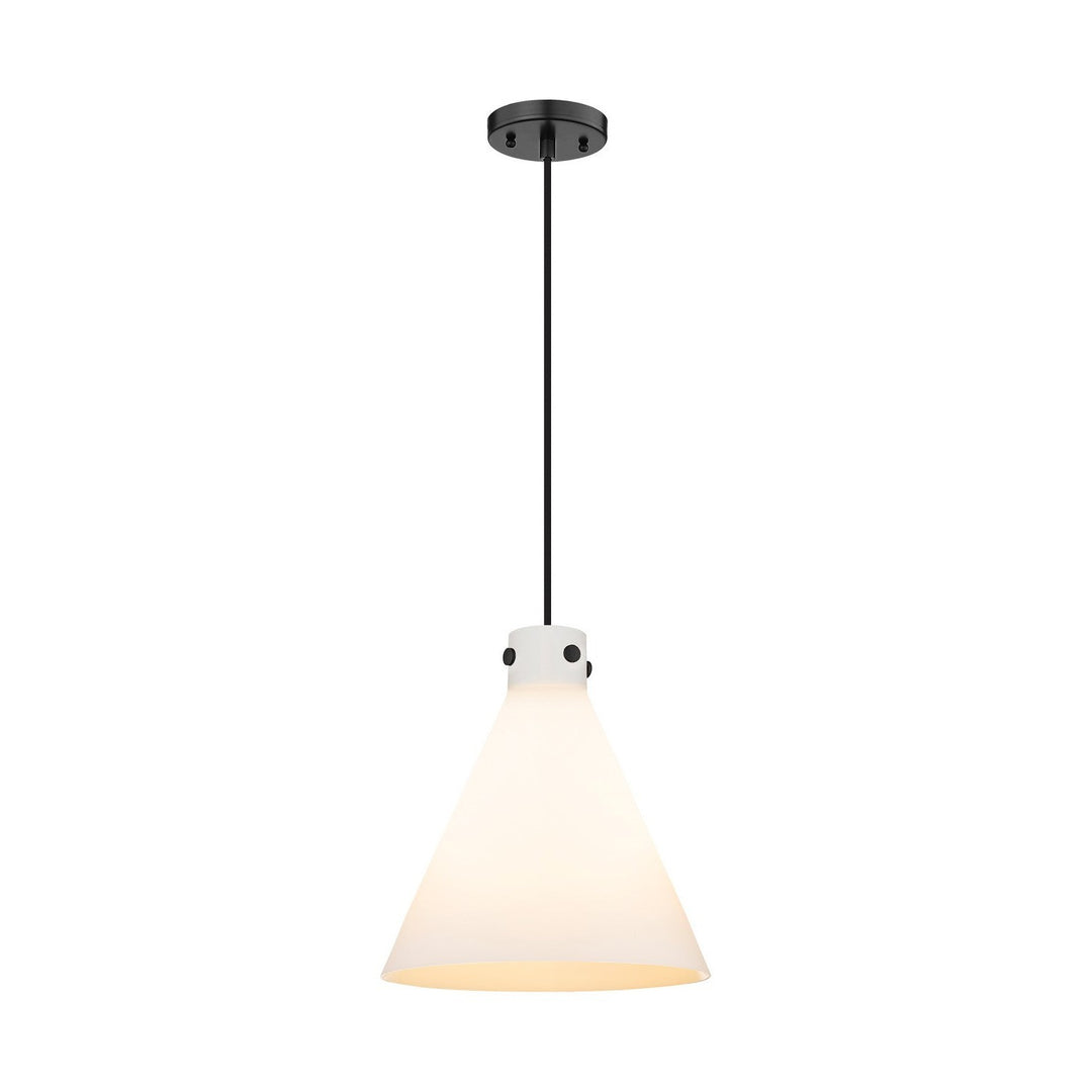 Innovations Downtown Urban 410-3PL-BK-G411-16WH Pendant Light - Matte Black