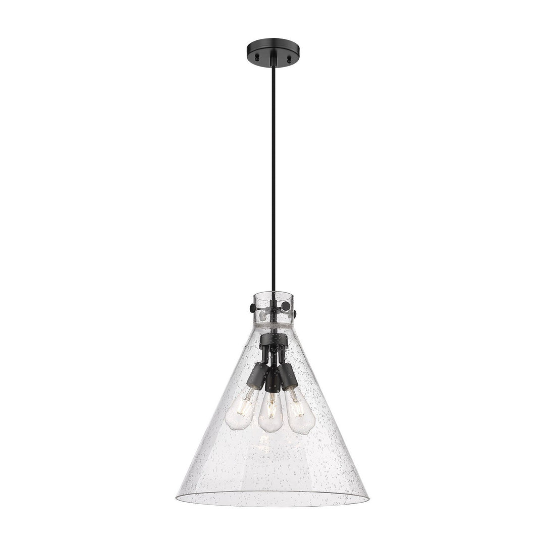 Innovations Downtown Urban 410-3PL-BK-G411-18SDY Pendant Light - Matte Black