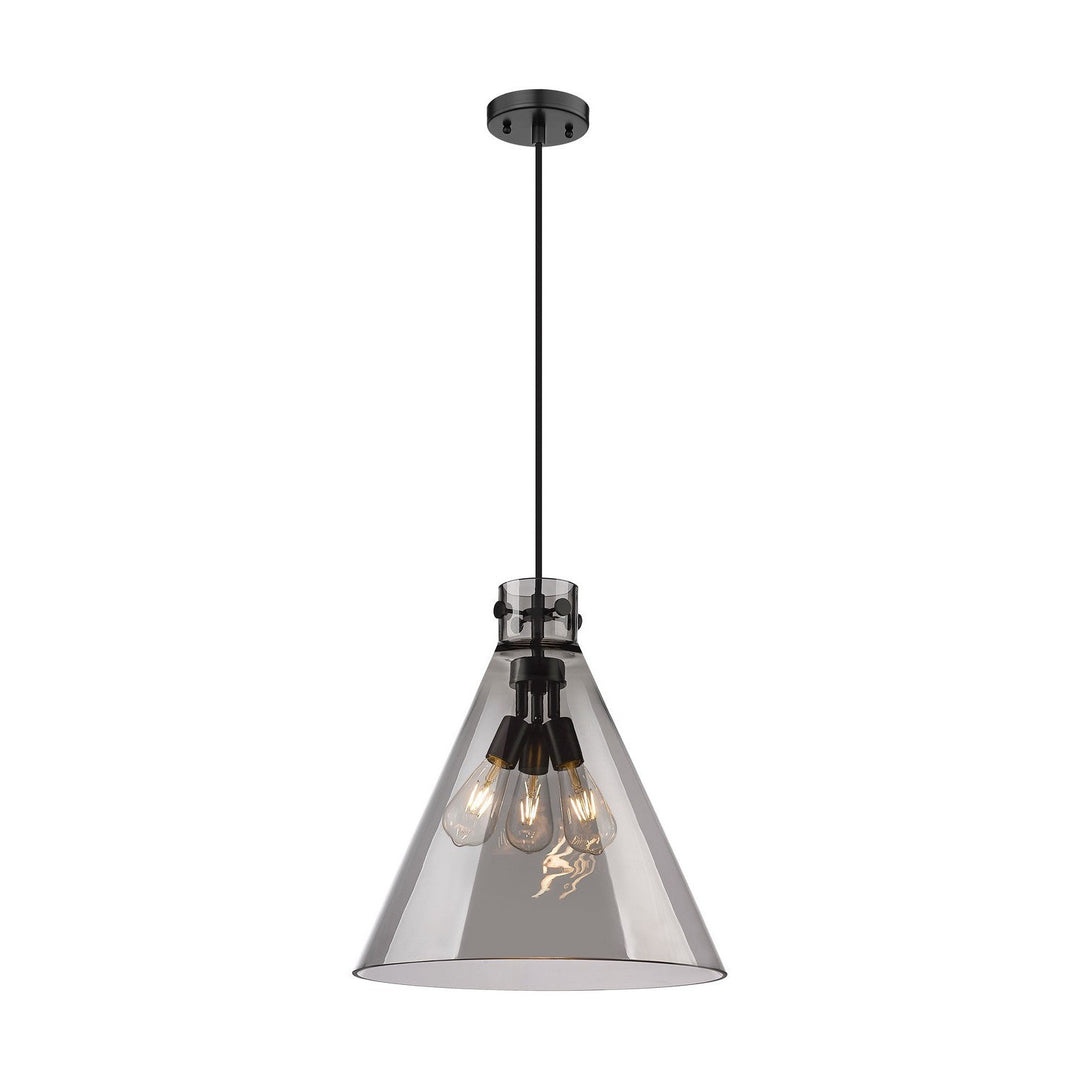 Innovations Downtown Urban 410-3PL-BK-G411-18SM Pendant Light - Matte Black