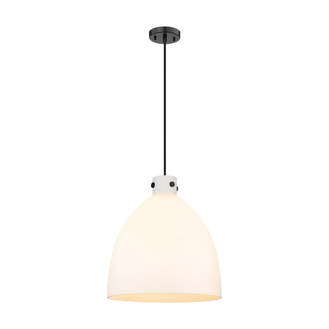 Innovations Downtown Urban 410-3PL-BK-G412-18WH Pendant Light - Matte Black