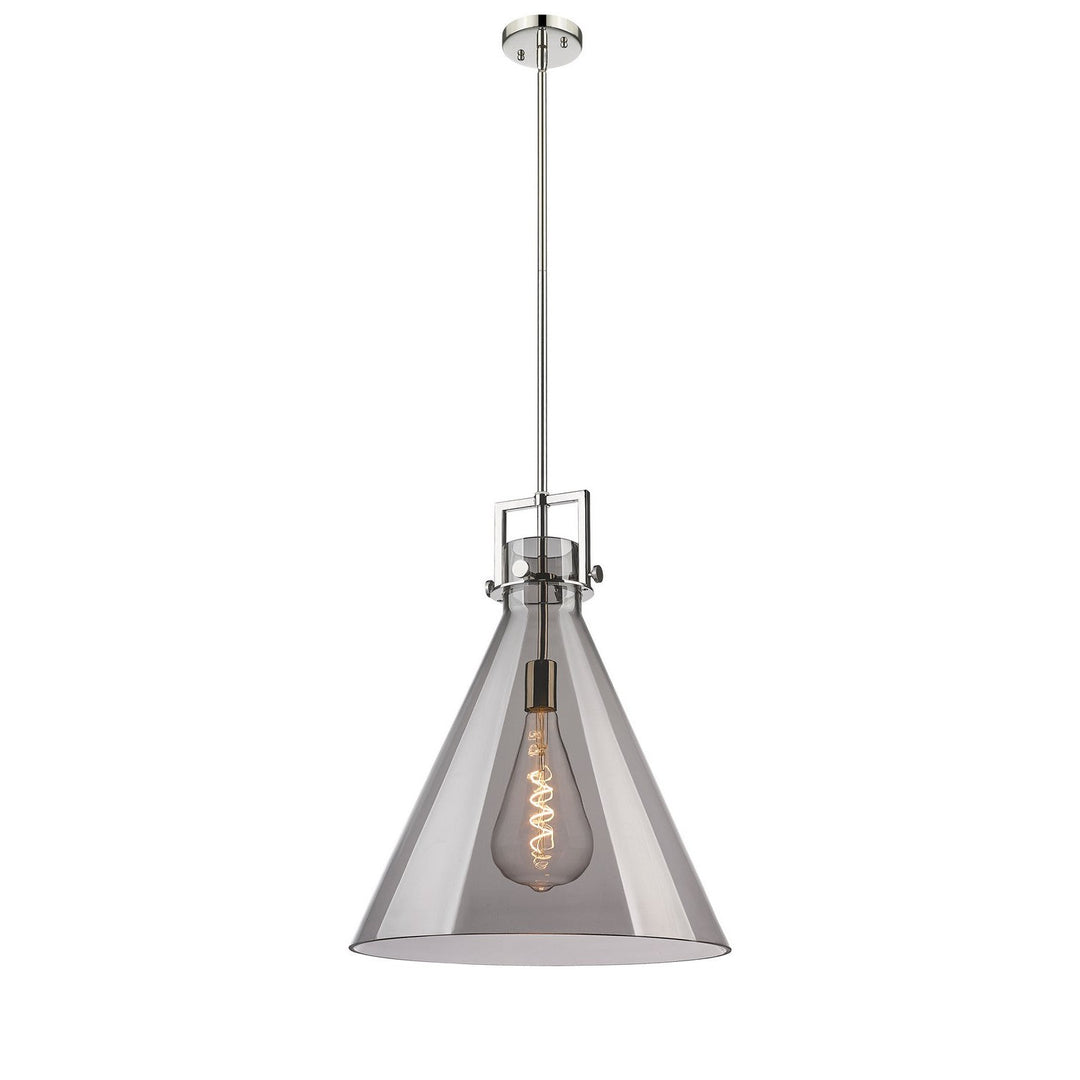 Innovations Newton 411-1SL-PN-G411-18SM Pendant Light - Polished Nickel