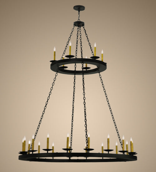 Meyda Tiffany Loxley 133121 Chandelier Light - Timeless Bronze