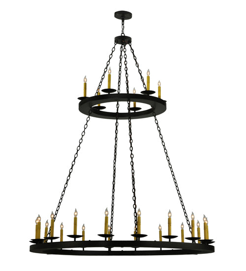 Meyda Tiffany Loxley 133121 Chandelier Light - Timeless Bronze