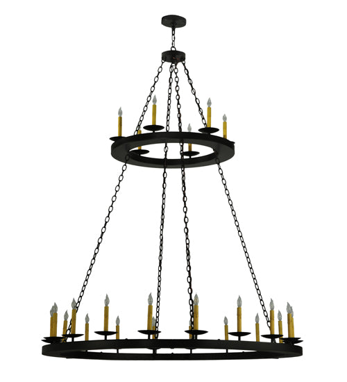 Meyda Tiffany Loxley 133121 Chandelier Light - Timeless Bronze