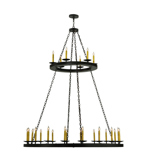 Meyda Tiffany Loxley 133121 Chandelier Light - Timeless Bronze