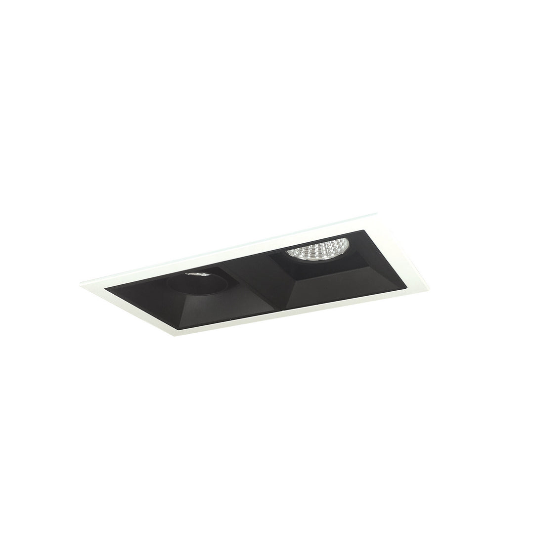 Nora Lighting NMIOT-12-MPW-AF-30X-10-B Modern  Recessed Light Black