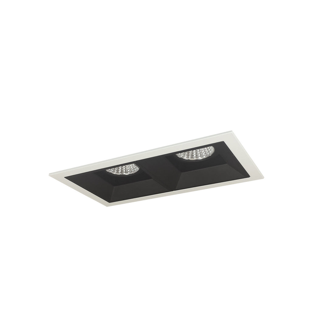 Nora Lighting NMIOT-12-MPW-FF-CDX-10-B Modern  Recessed Light Black
