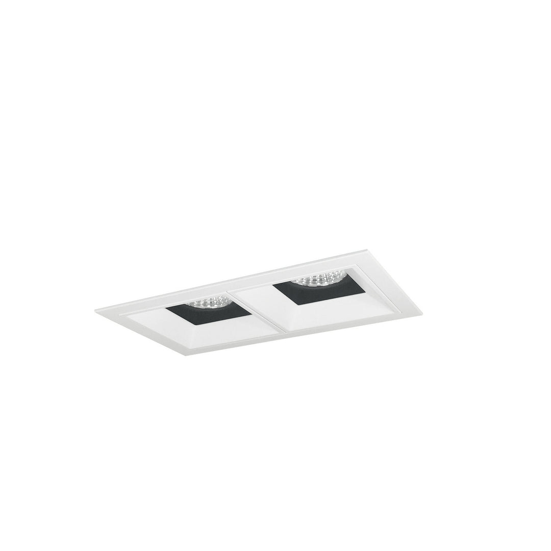 Nora Lighting NMIOT-12-MPW-FF-CDX-10-BMPW Modern  Recessed Light Black / Matte Powder White