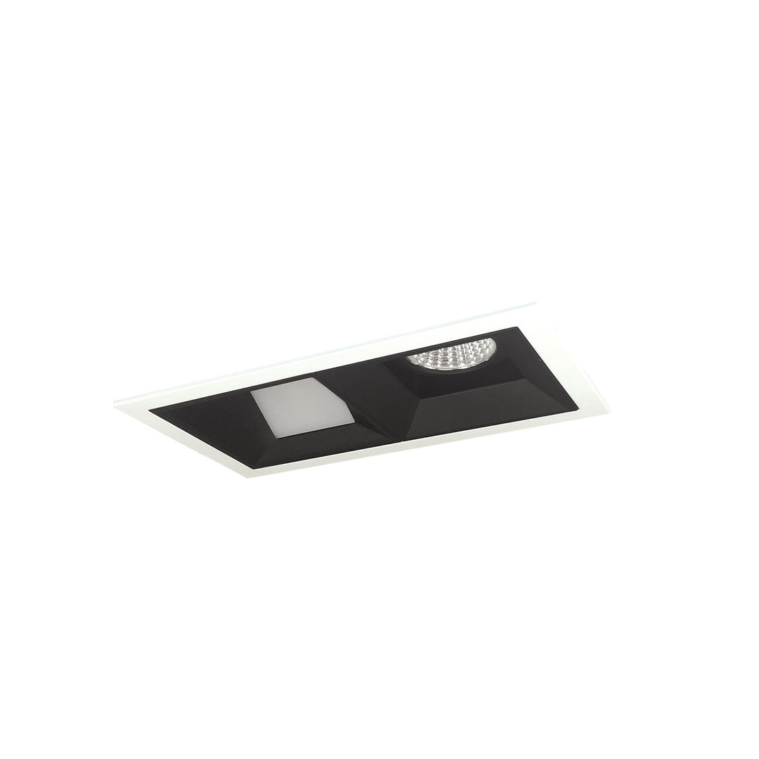 Nora Lighting NMIOT-12-MPW-FW-CDX-10-B Modern  Recessed Light Black