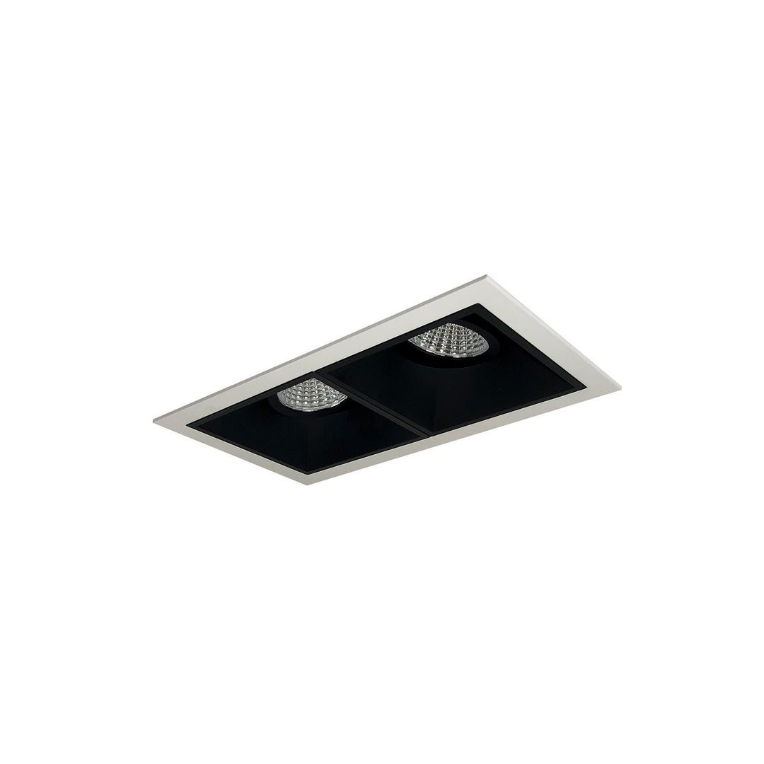 Nora Lighting NMIOT-12-MPW-GG-35X-10-B Modern  Recessed Light Black