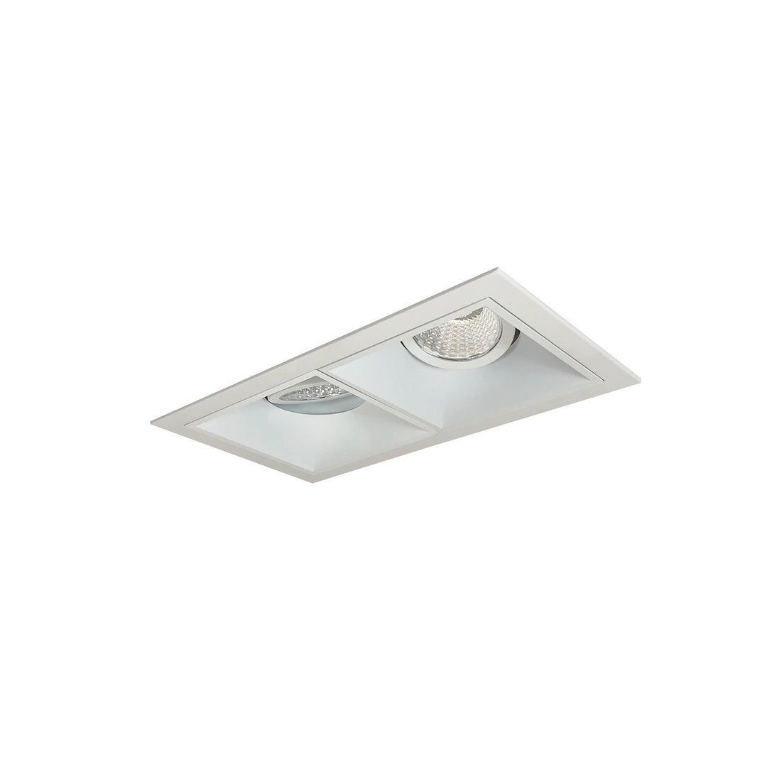 Nora Lighting NMIOT-12-MPW-GG-CDX-10-MPW Modern  Recessed Light Matte Powder White