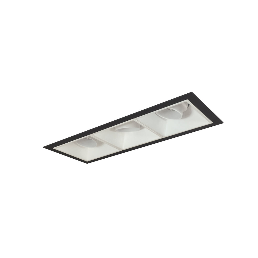 Nora Lighting NMIOT-13-B-AAA-35X-10-MPW Modern  Recessed Light Matte Powder White