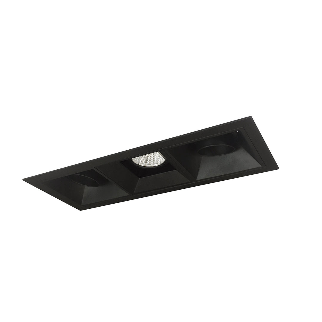 Nora Lighting NMIOT-13-B-AAF-30X-10-B Modern  Recessed Light Black