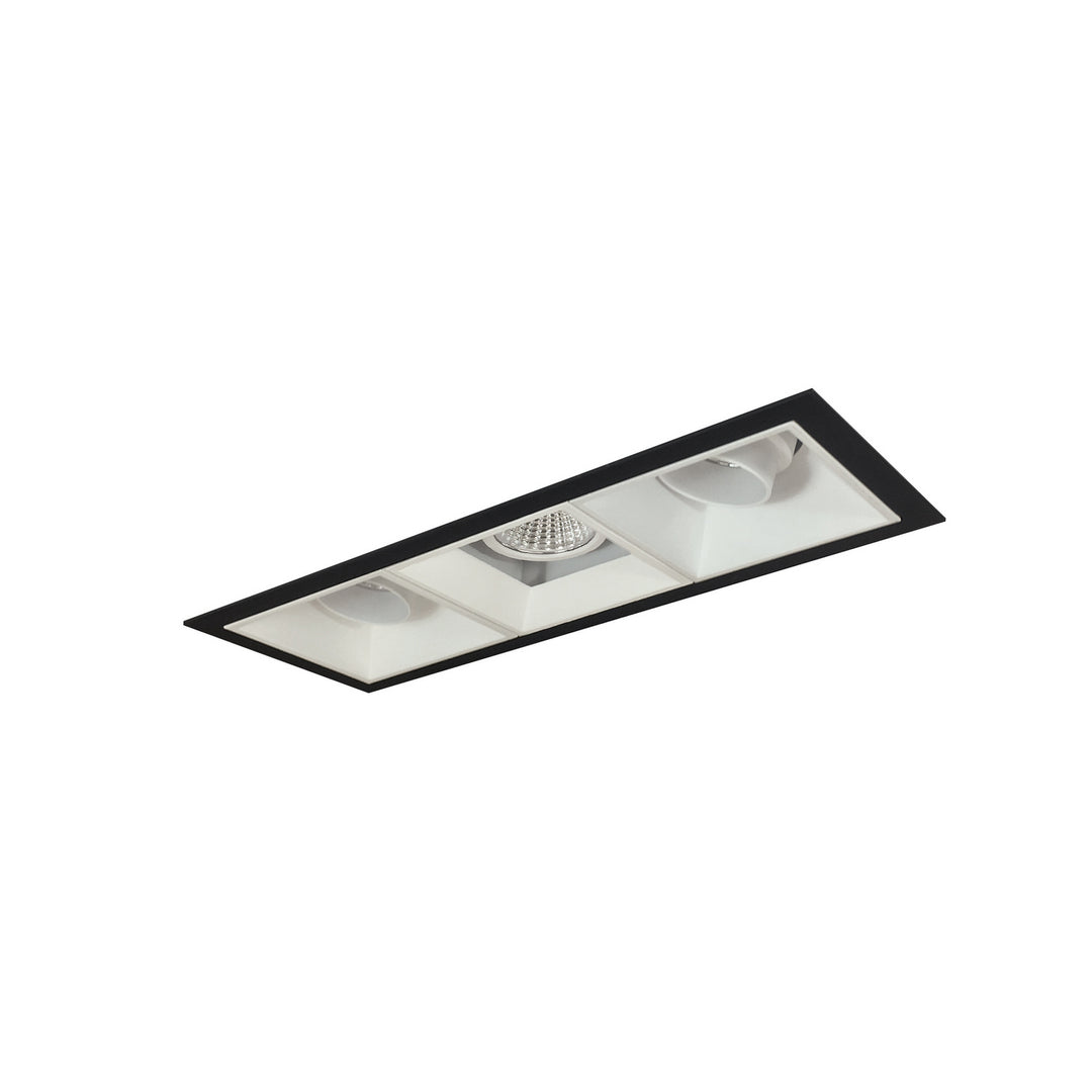 Nora Lighting NMIOT-13-B-AAF-50X-10-MPW Modern  Recessed Light Matte Powder White