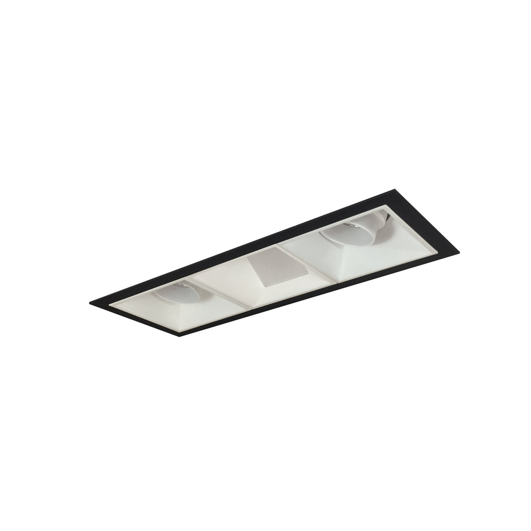 Nora Lighting NMIOT-13-B-AAW-35X-10-MPW Modern  Recessed Light Matte Powder White