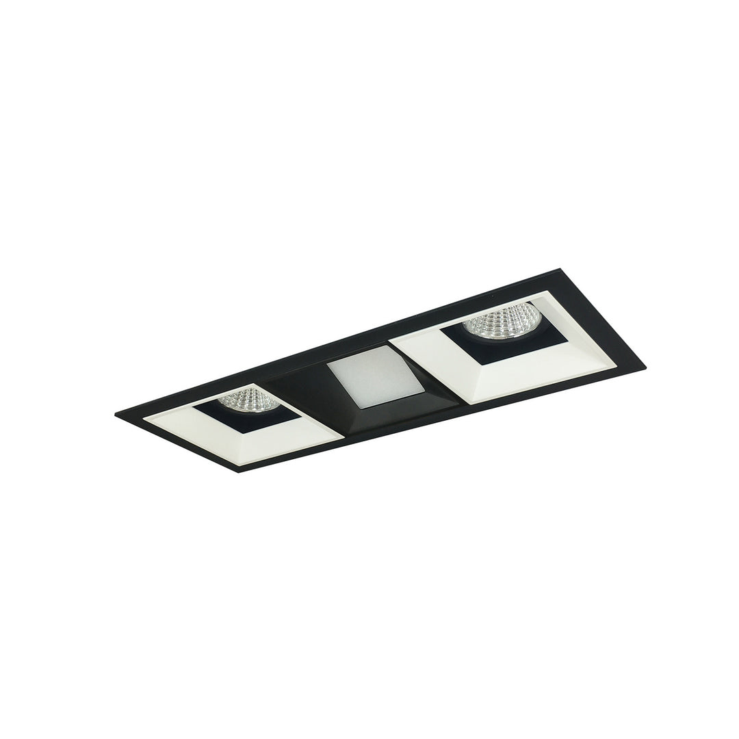 Nora Lighting NMIOT-13-B-FFW-30X-10-BMPW Modern  Recessed Light Black / Matte Powder White