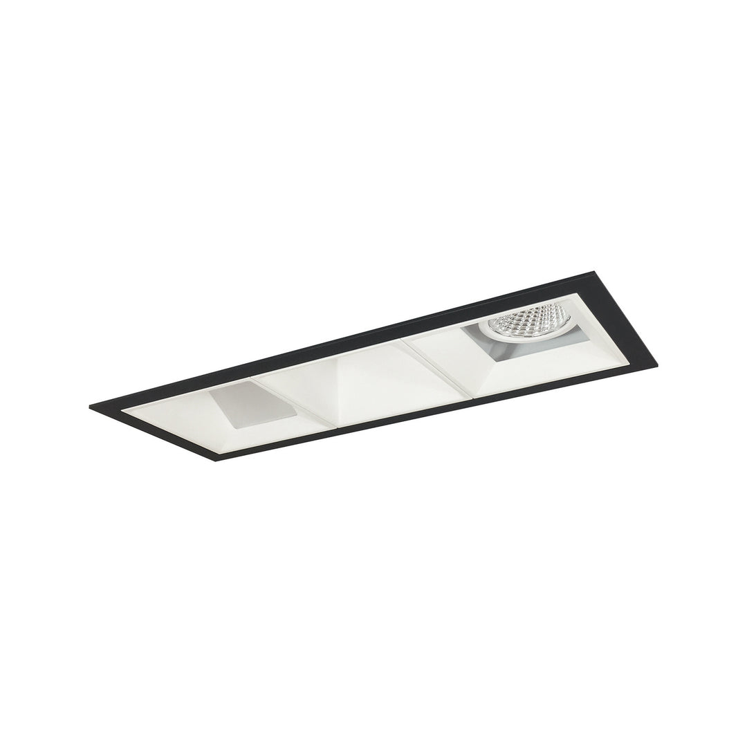 Nora Lighting NMIOT-13-B-FWW-30X-10-MPW Modern  Recessed Light Matte Powder White