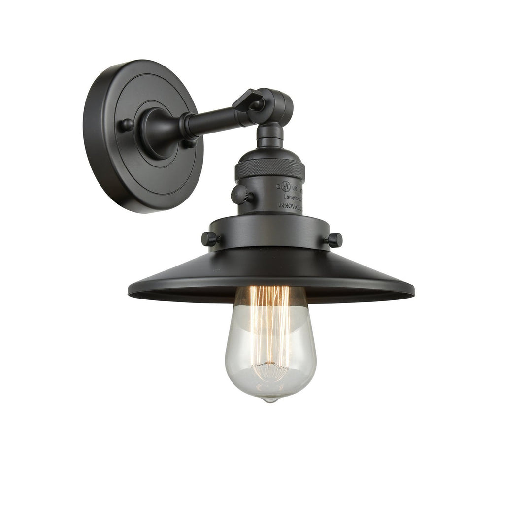 Innovations Franklin Restoration 203SW-OB-M5-LED Wall Sconce Light - Oil Rubbed Bronze