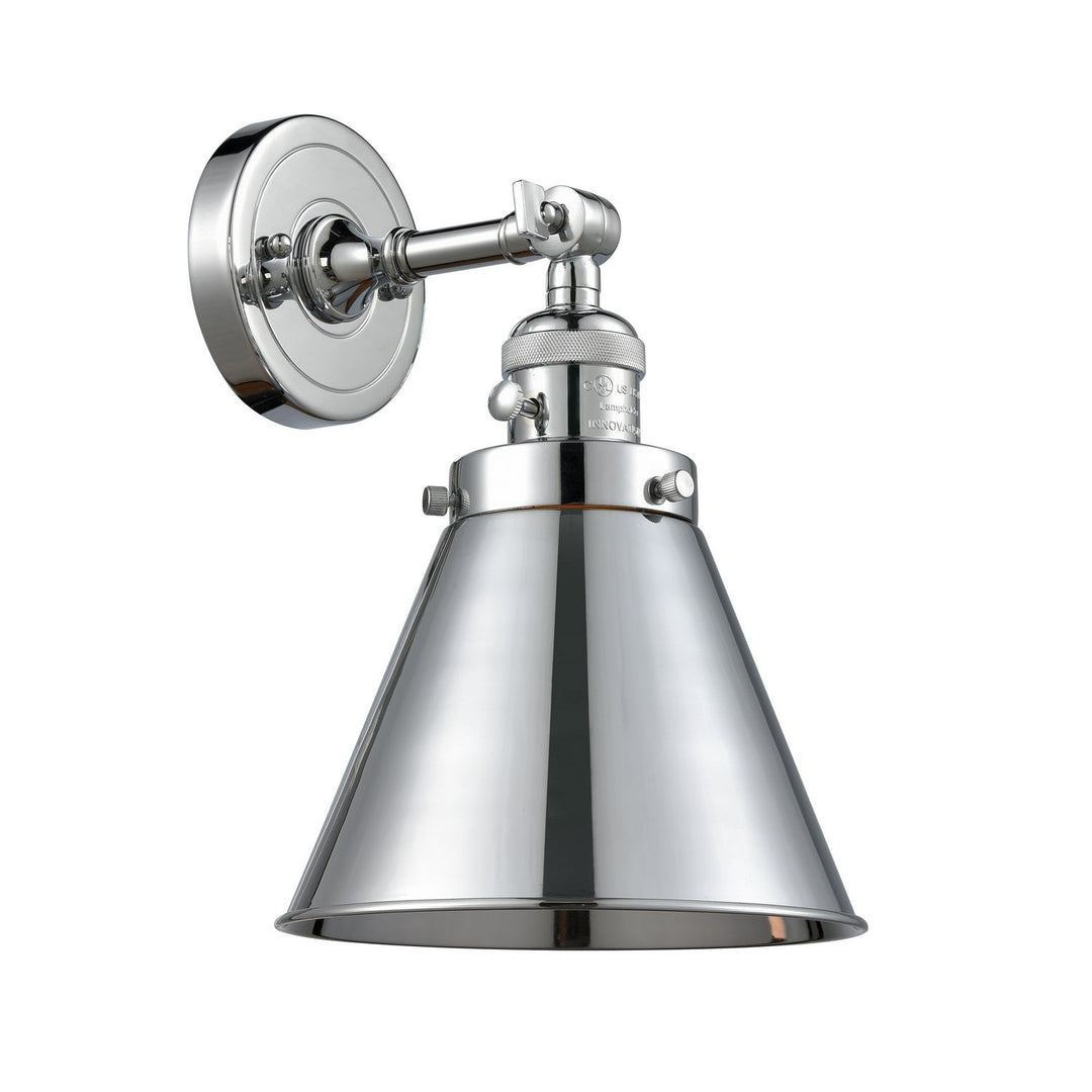 Innovations Franklin Restoration 203SW-PC-M13-PC-LED Wall Sconce Light - Polished Chrome