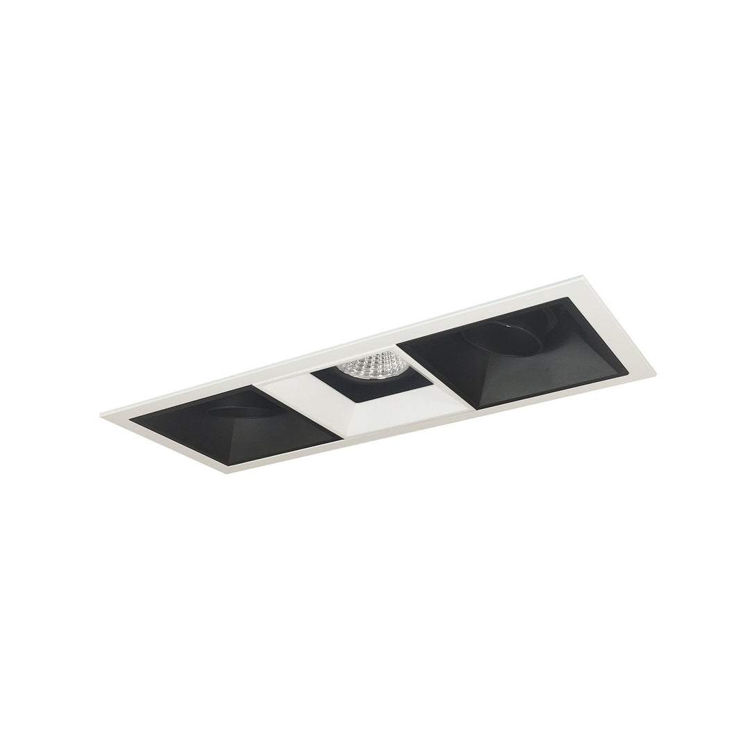 Nora Lighting NMIOT-13-MPW-AAF-50X-10-BMPW Modern  Recessed Light Black / Matte Powder White