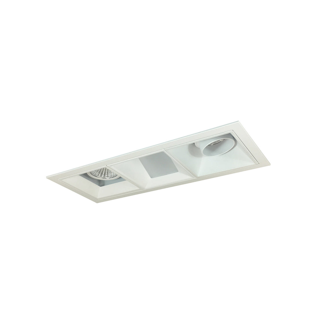 Nora Lighting NMIOT-13-MPW-AFW-27X-10-MPW Modern  Recessed Light Matte Powder White