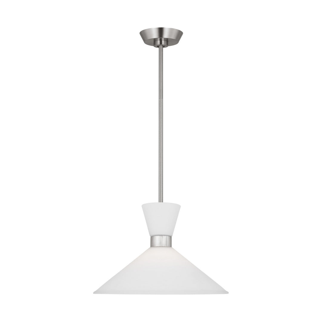 Visual Comfort Studio Belcarra DJP1091BS Pendant Light - Brushed Steel