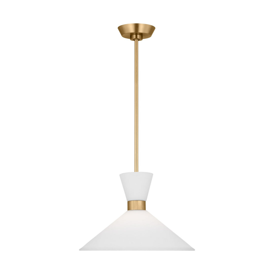 Visual Comfort Studio Belcarra DJP1091SB Pendant Light - Satin Brass