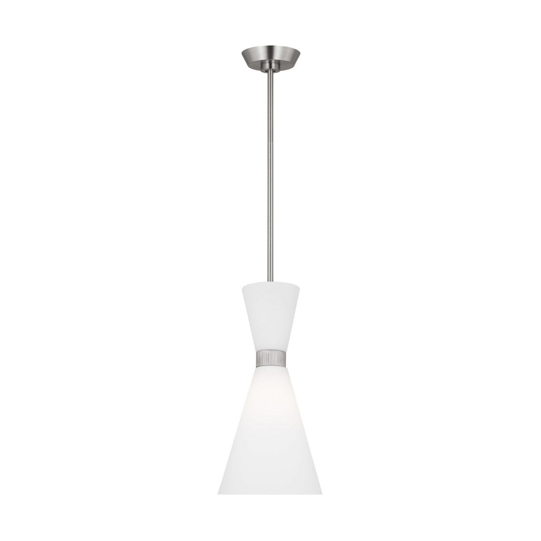 Visual Comfort Studio Belcarra DJP1101BS Pendant Light - Brushed Steel