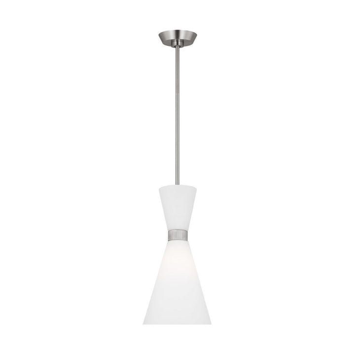 Visual Comfort Studio Belcarra DJP1101BS Pendant Light - Brushed Steel