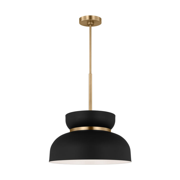 Visual Comfort Studio Pemberton DJP1111SBMBK Pendant Light - Midnight Black