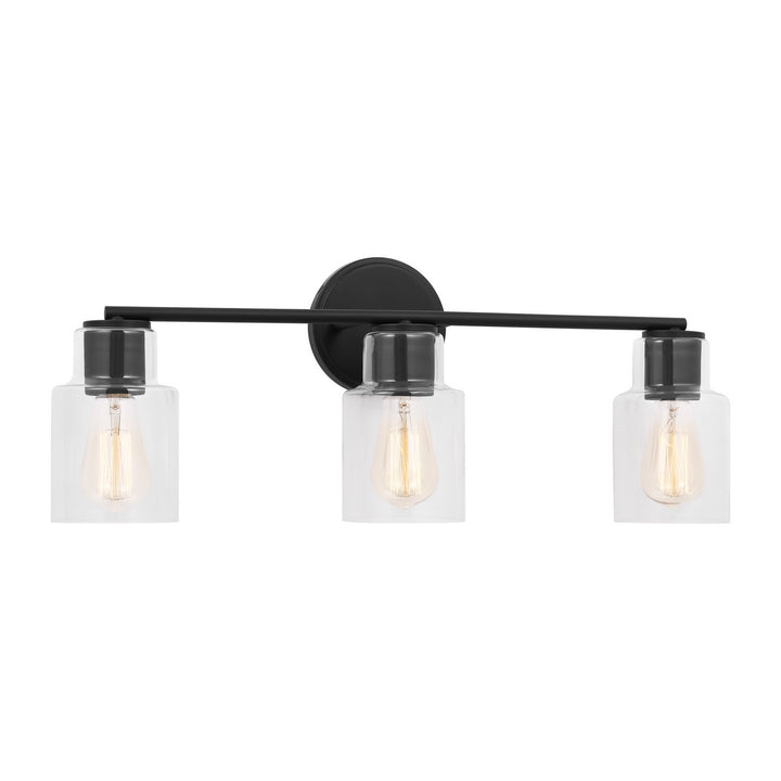 Visual Comfort Studio Sayward DJV1003MBK Bath Vanity Light 24 in. wide - Midnight Black