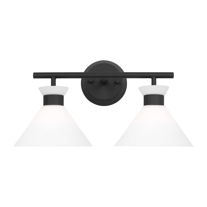 Visual Comfort Studio Belcarra DJV1012MBK Bath Vanity Light 18 in. wide - Midnight Black