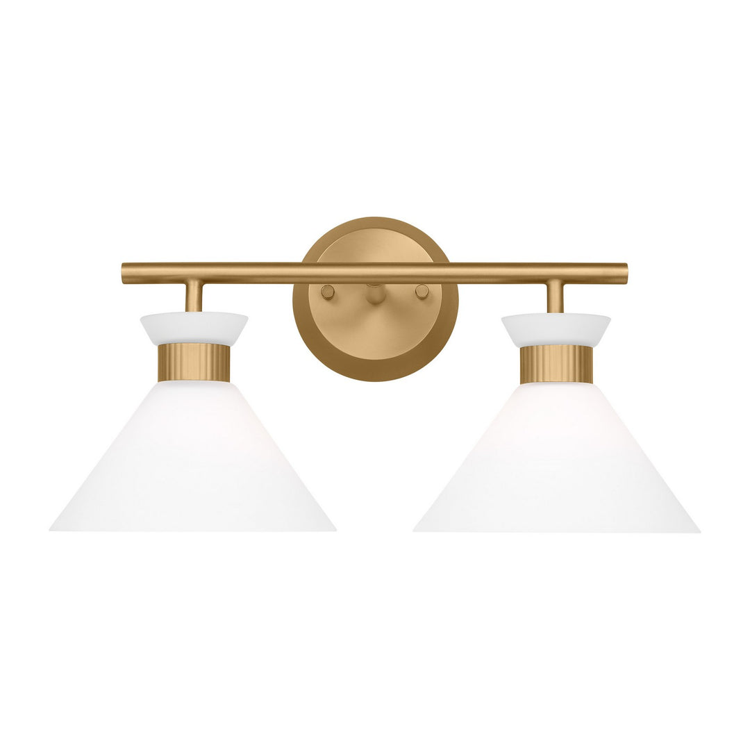 Visual Comfort Studio Belcarra DJV1012SB Bath Vanity Light 18 in. wide - Satin Brass