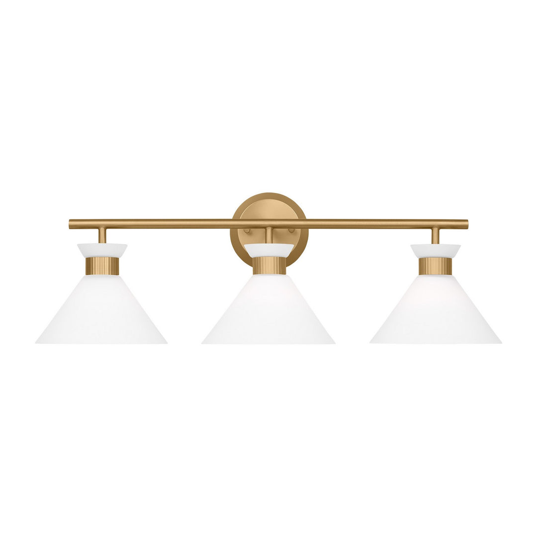 Visual Comfort Studio Belcarra DJV1013SB Bath Vanity Light 27 in. wide - Satin Brass