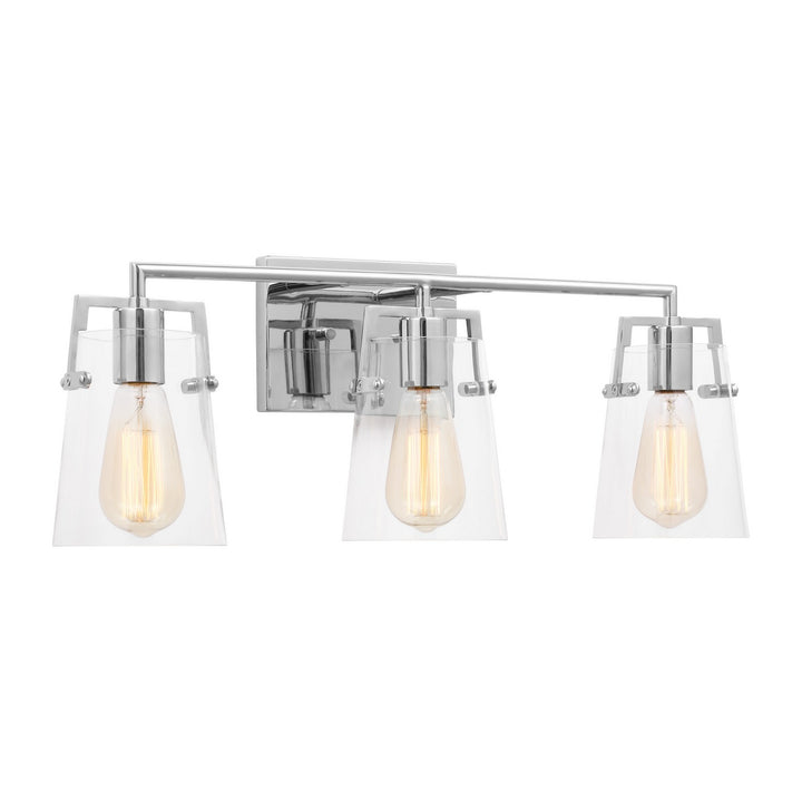 Visual Comfort Studio Crofton DJV1033CH Bath Vanity Light 24 in. wide - Chrome