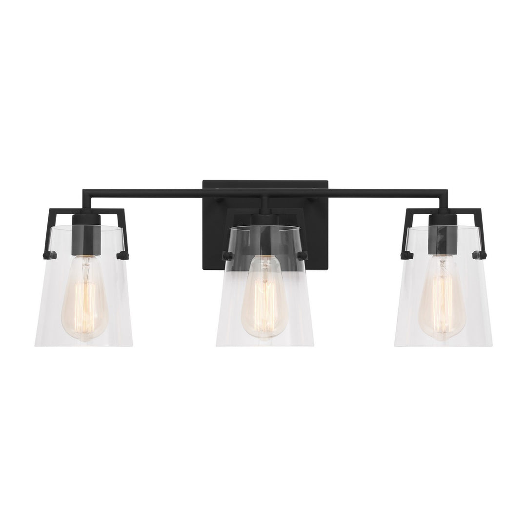 Visual Comfort Studio Crofton DJV1033MBK Bath Vanity Light 24 in. wide - Midnight Black