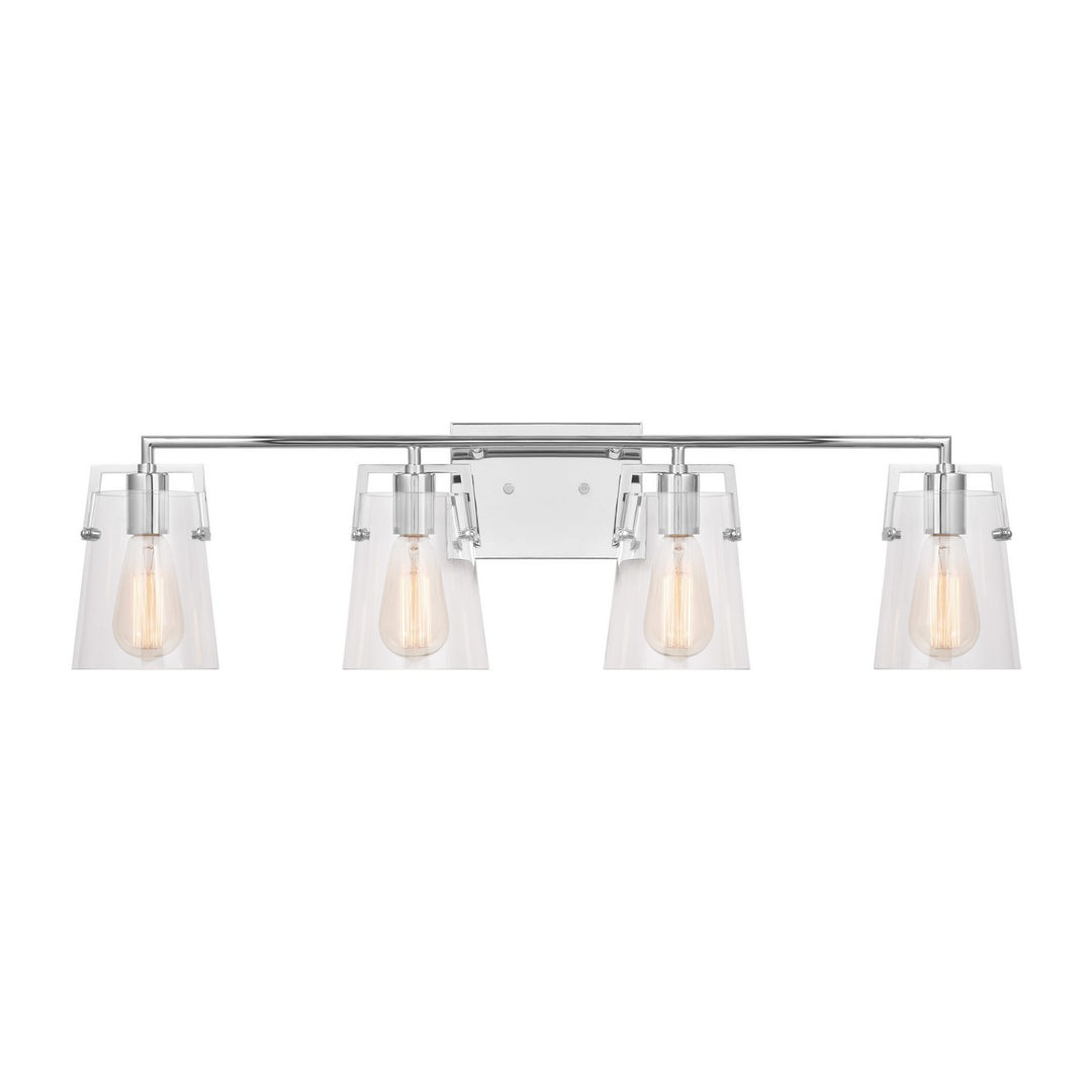 Visual Comfort Studio Crofton DJV1034CH Bath Vanity Light 34 in. wide - Chrome