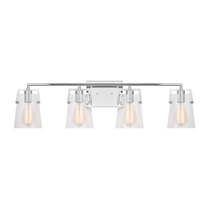 Visual Comfort Studio Crofton DJV1034CH Bath Vanity Light 34 in. wide - Chrome