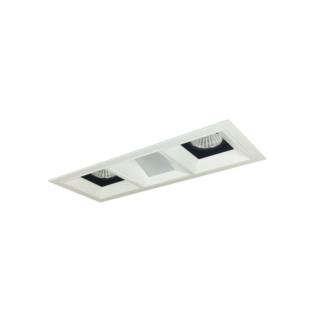 Nora Lighting NMIOT-13-MPW-FFW-40X-10-BMPW Modern  Recessed Light Black / Matte Powder White
