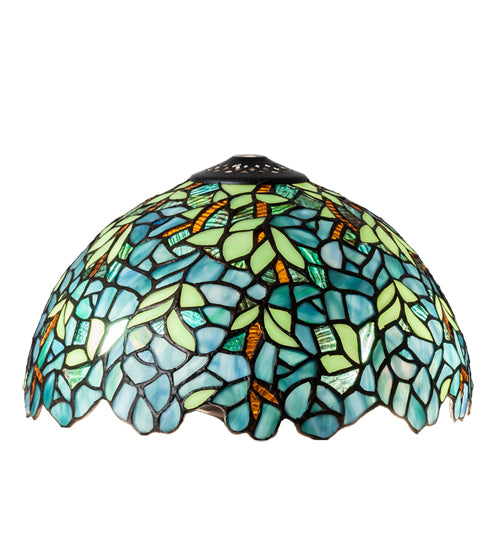 Meyda Tiffany Lighting 133211 Wisteria Shade Lamp Shade Multicolored