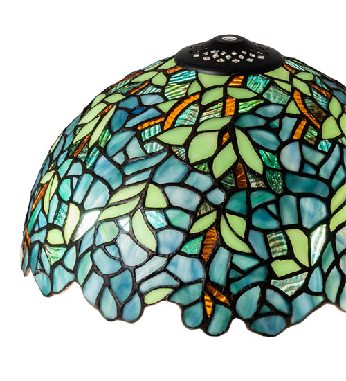 Meyda Tiffany Lighting 133211 Wisteria Shade Lamp Shade Multicolored