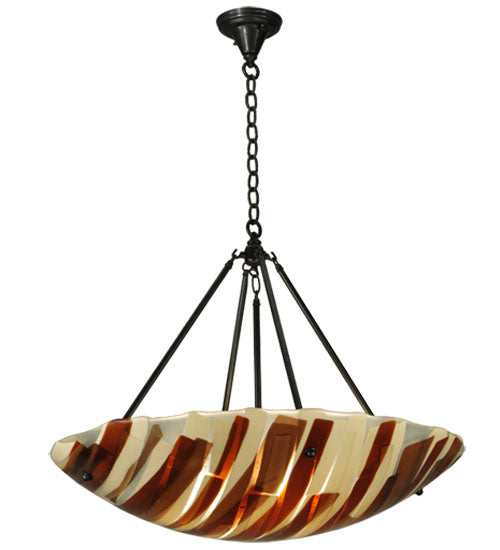 Meyda Tiffany Metro Fusion 133229 Pendant Light - Craftsman Brown
